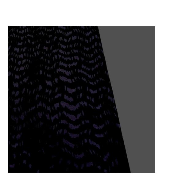 Apt 9 Maxi dress L Bust39"High waist 35 not stretched Hips 44"Black white purple - Picture 4 of 4